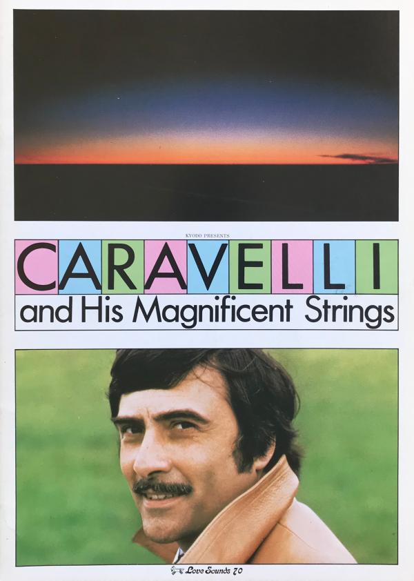 Caravelli programme tournée Japon 1976