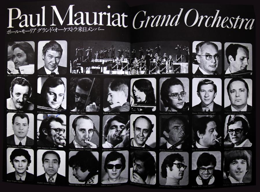 Paul Mauriat Japon programme 1973