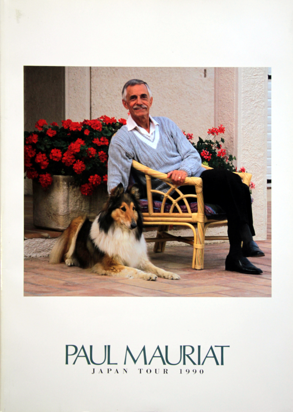 Programme Paul Mauriat tournée Japon 1990