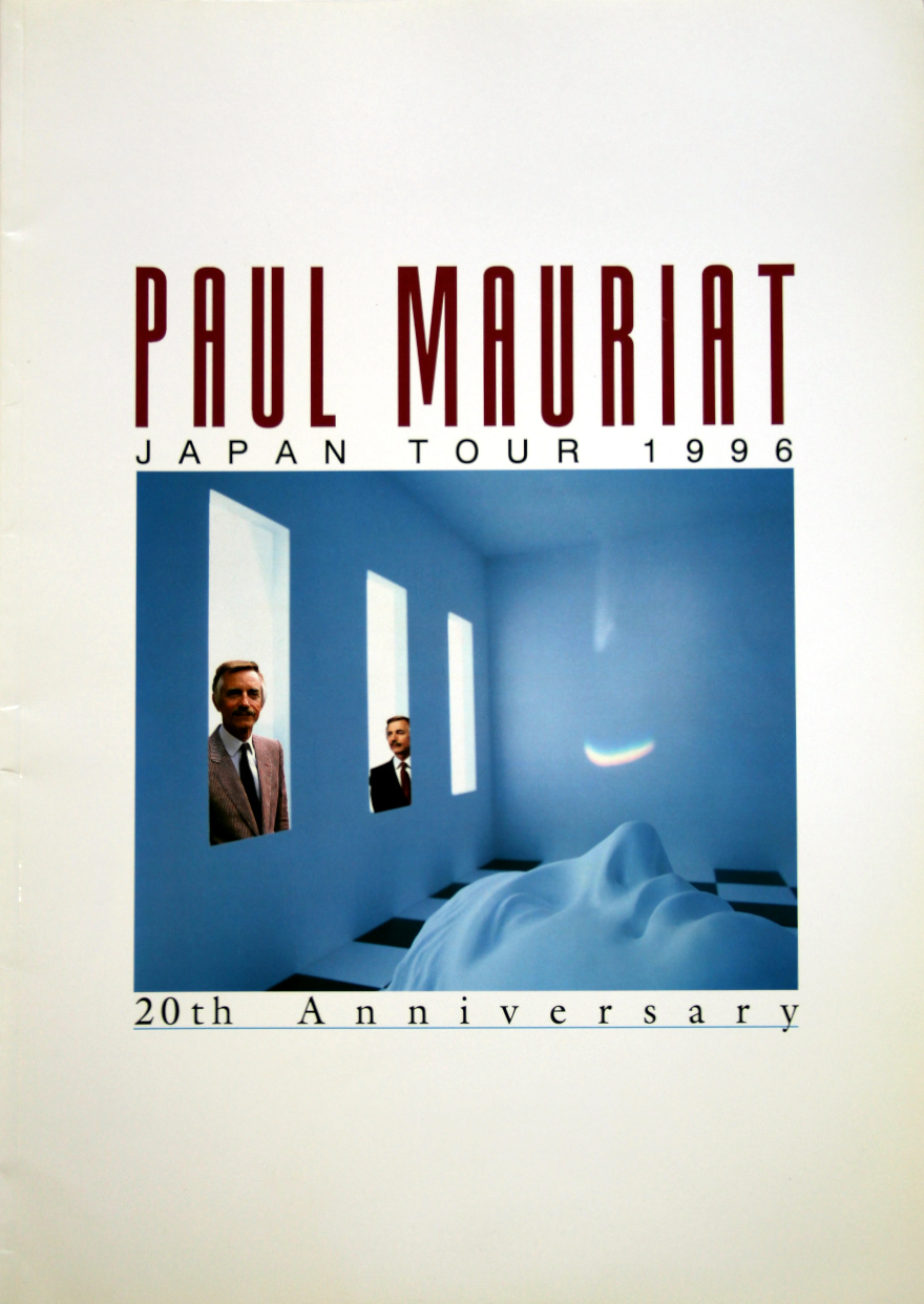 Programme Paul Mauriat premiere tournée Japon 1996