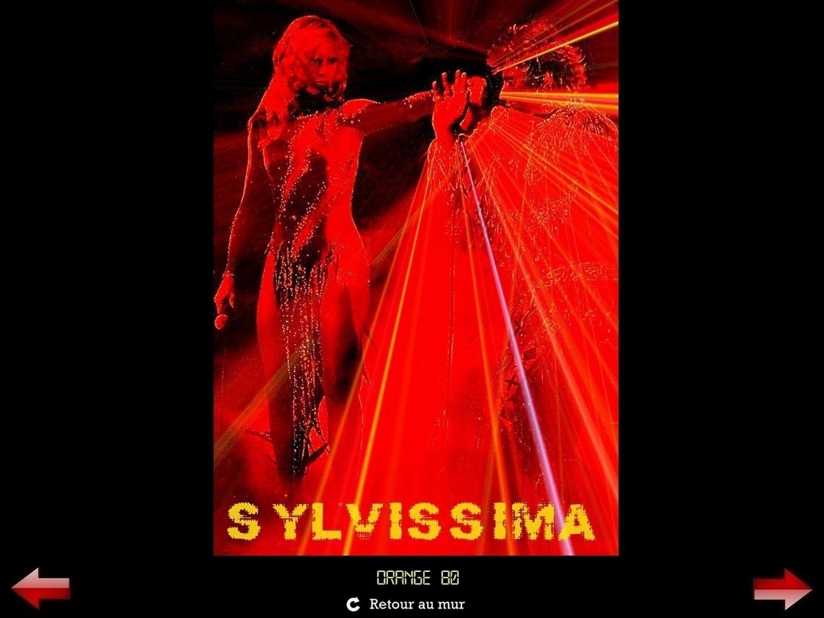 Sylvie Vartan Galerie Fan Art Sylvissima, Orange