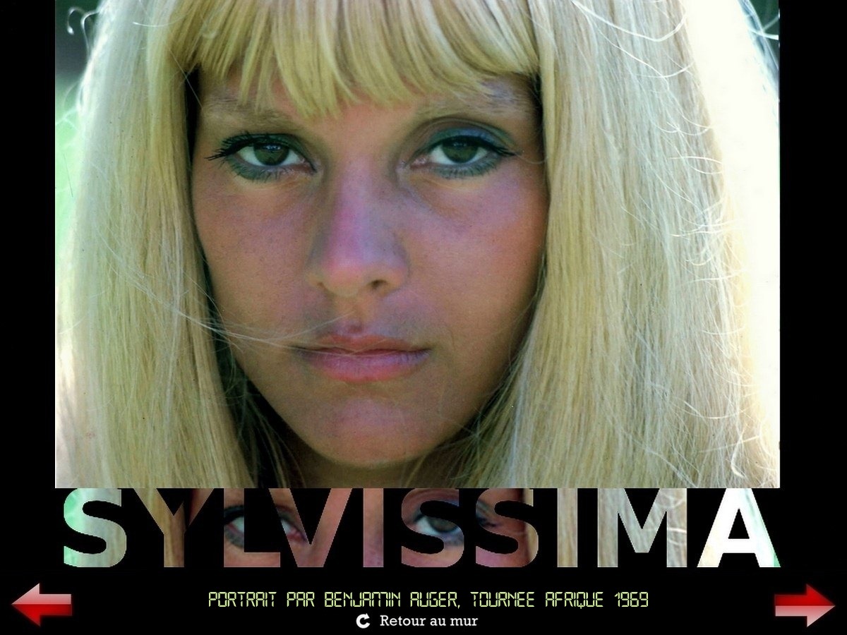Sylvie Vartan Galerie Fan Art Sylvissima, Portrait Benjamin Auger 1969