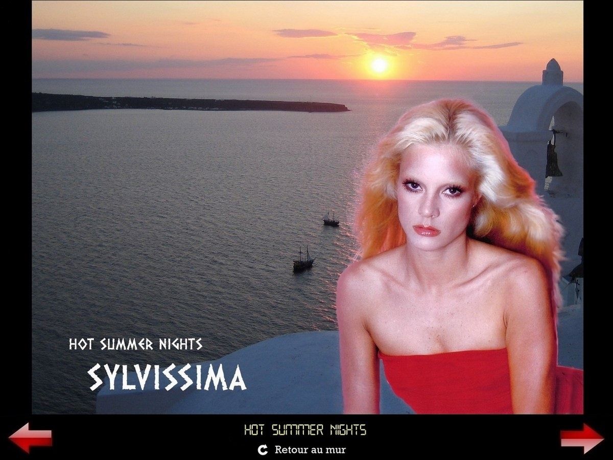 Sylvie Vartan Galerie Fan Art Sylvissima, Hot summer nights