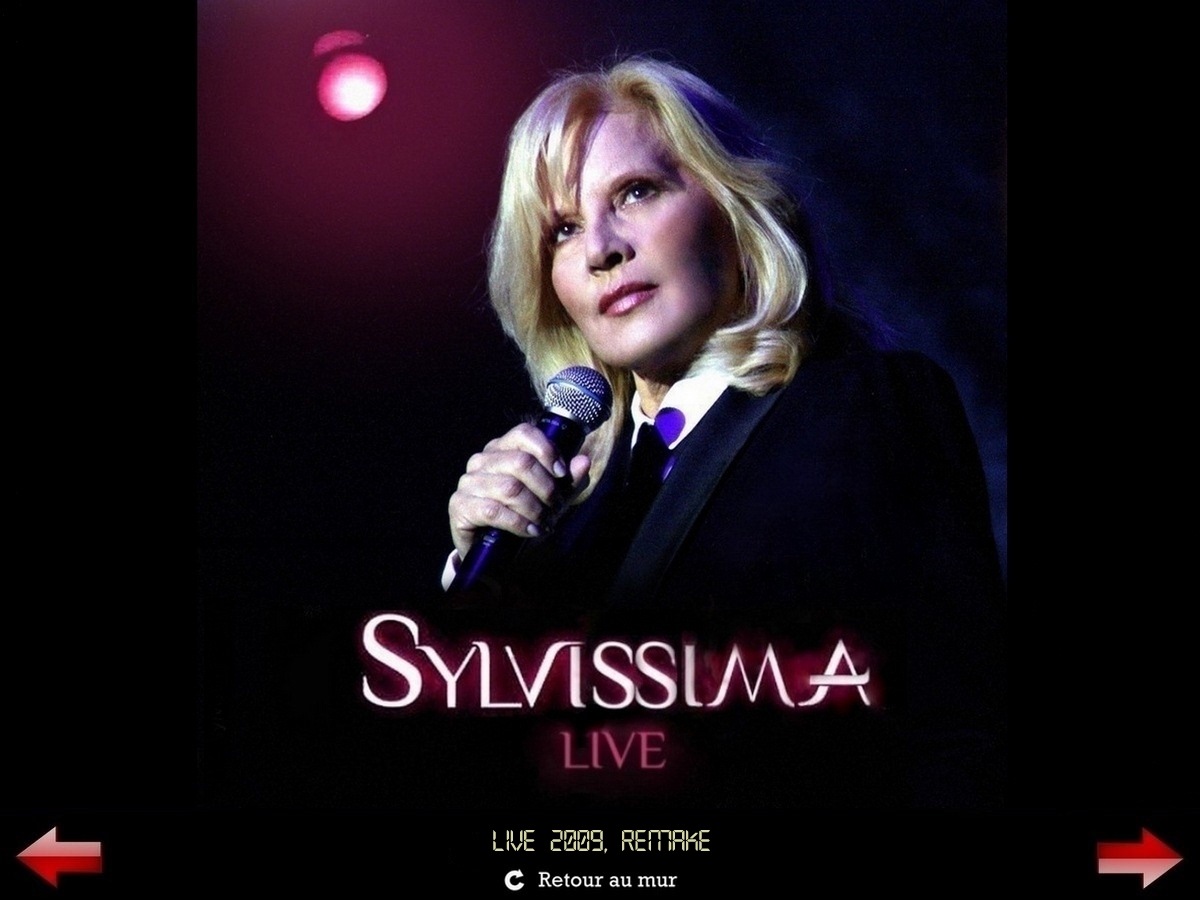 Sylvie Vartan Galerie Fan Art Sylvissima, Live 2009