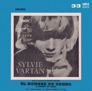 Sylvie Vartan SP Argentine "L'homme en noir"     Poch.4  31A-0612 Ⓟ 1964