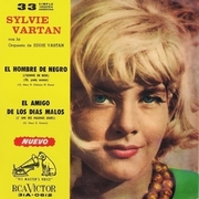 Sylvie Vartan SP Argentine "L'homme en noir"  Poch.2  31A-0612 Ⓟ 1964