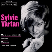 Sylvie Vartan EP "Moi je pense encore à toi"   -  RCA 86.602  - Ⓟ 1962