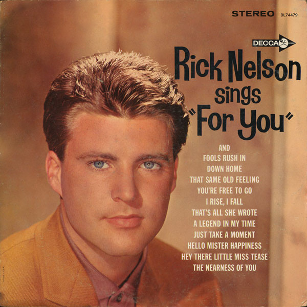 45 rpm The same old feeling  Rick Nelson 