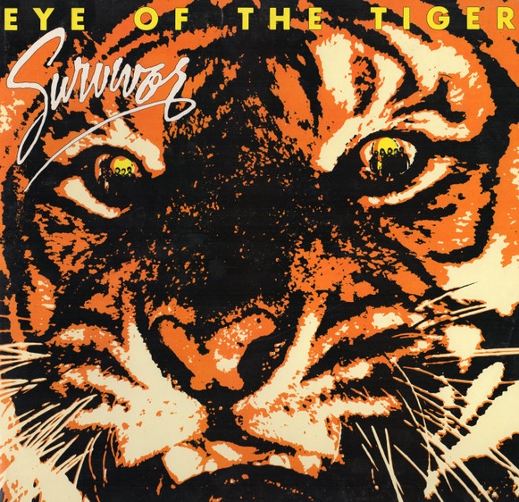 45 rpm Eye of the tiger  Survivor