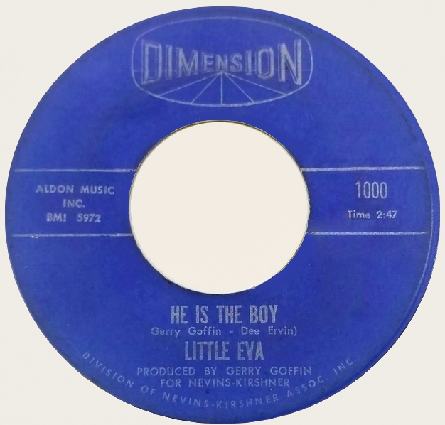 45 rpm He is the boy  Little Eva