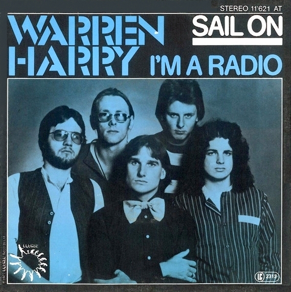 45 rpm Sail on  Warren Harry