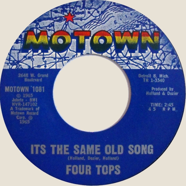 45 rpm It's the same old song  The Four Tops