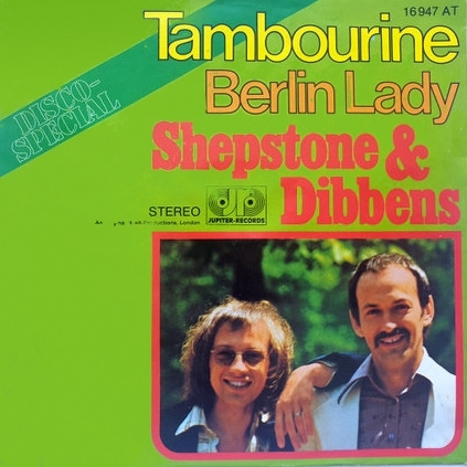 45 rpm Tambourine  Shepstone & Dibbens