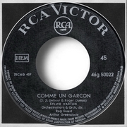 Sylvie Vartan EP Grèce "Comme un garçon"  46G 50022 Ⓟ 1967