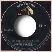 Sylvie Vartan EP Pérou  "I made my choice"   RCA 4696 Ⓟ 1965