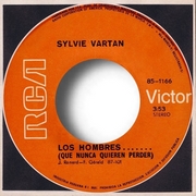 Sylvie Vartan SP Pérou "Les hommes qui n'ont plus rien à perdre"  RCA 85-1166 Ⓟ 1969