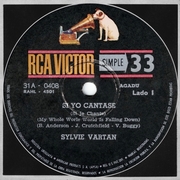 Sylvie Vartan EP Uruguay Si je chante"  RCA  31A 0408 Ⓟ 1963