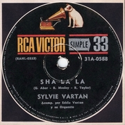 Sylvie Vartan SP Argentine "Sha la la"    31A-0588  Ⓟ 1964