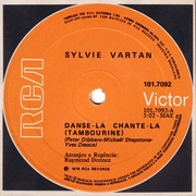 Sylvie Vartan SP Brésil  "Danse-la, chante-la"   101 7092  Ⓟ 1975