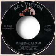 Sylvie Vartan SP Canada   "En écoutant la pluie""   RCA  57 5557 Ⓟ 1963