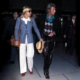 Sylvie Vartan et Johnny Hallyday arrivant au Brésil , février 1973