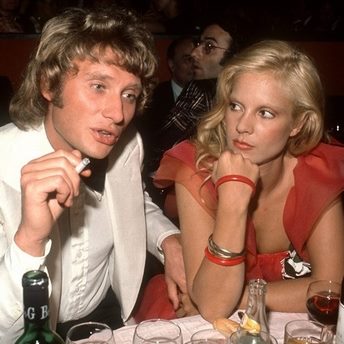 Sylvie Vartan et Johnny Hallyday, 1973