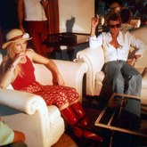 Sylvie Vartan et Johnny Hallyday au Copacabana Palace de Rio, février 1973