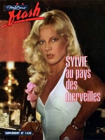 Sylvie Vartan en couverture de "Flash Nous deux",  1974