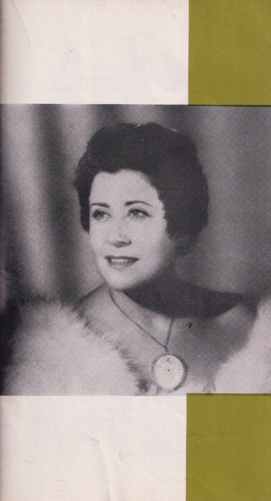 Yvette Giraud programme chanteuse française Japon 1957