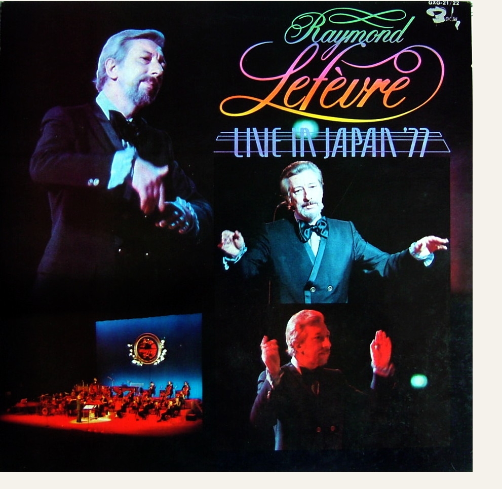 Raymond Lefèvre LP Japonais "Live In Japan" - 1977