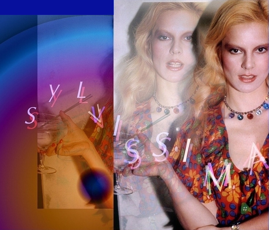 Page d'accueil menu sylvisima, Sylvie Vartan photographiée par Tony Kent  pour  "Vogue" ©1974 / Artwork: sylvissima.com